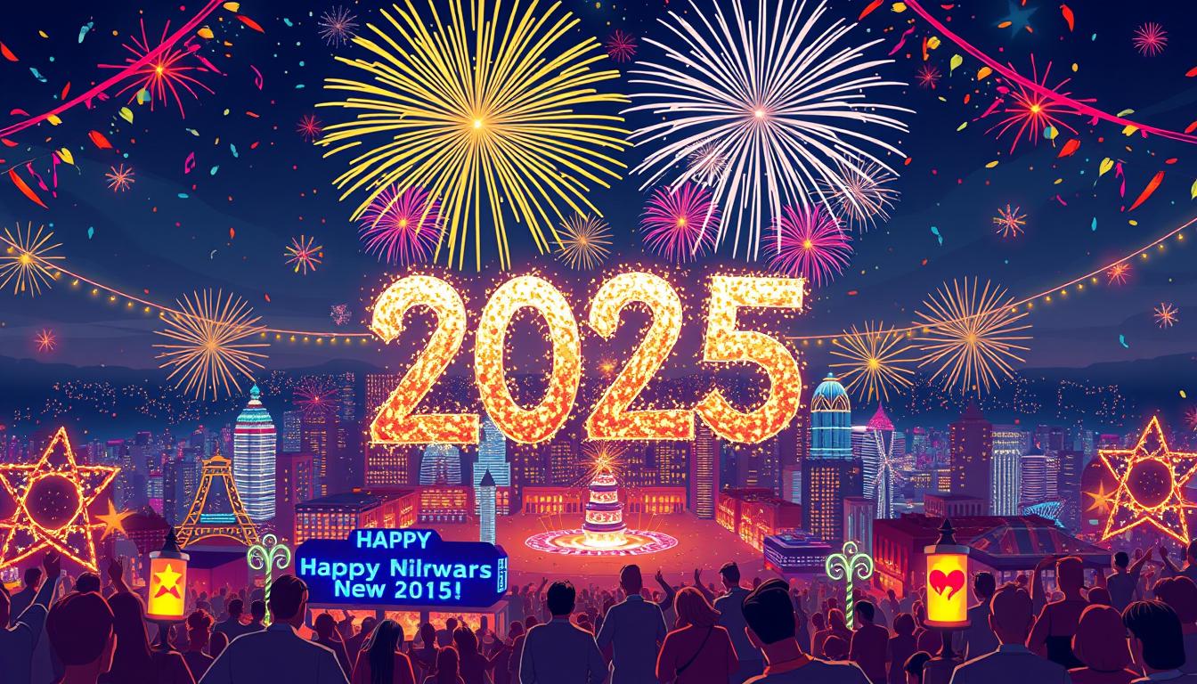 Frohes Neues Jahr 2025 Wünsche » Herzliche Grüße zum Jahreswechsel