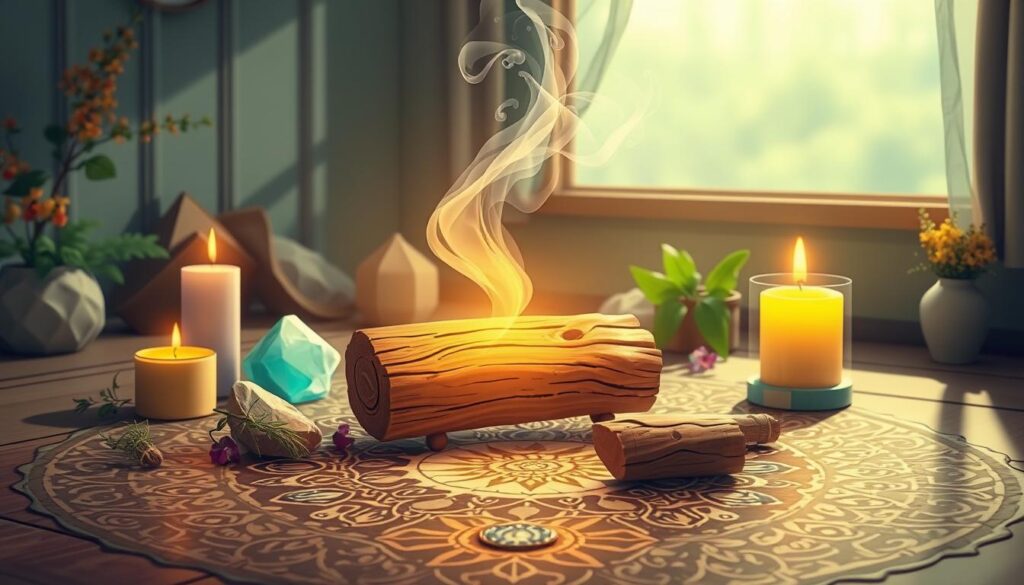 Palo Santo Aura Reinigen Ritual