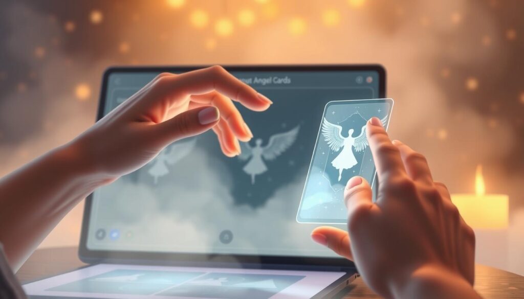 Online Engelkarten ziehen