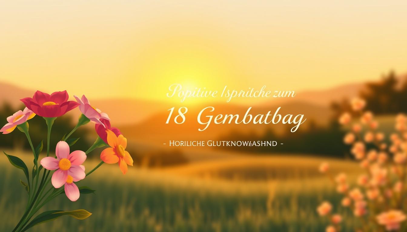 positive sprüche zum 18 geburtstag