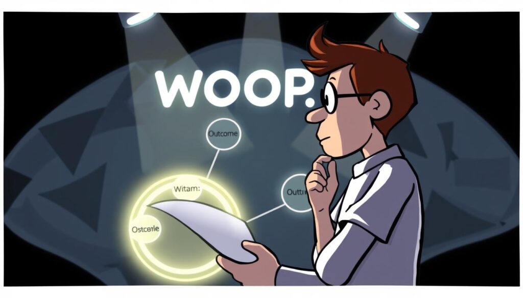 WOOP-Methode visualisieren