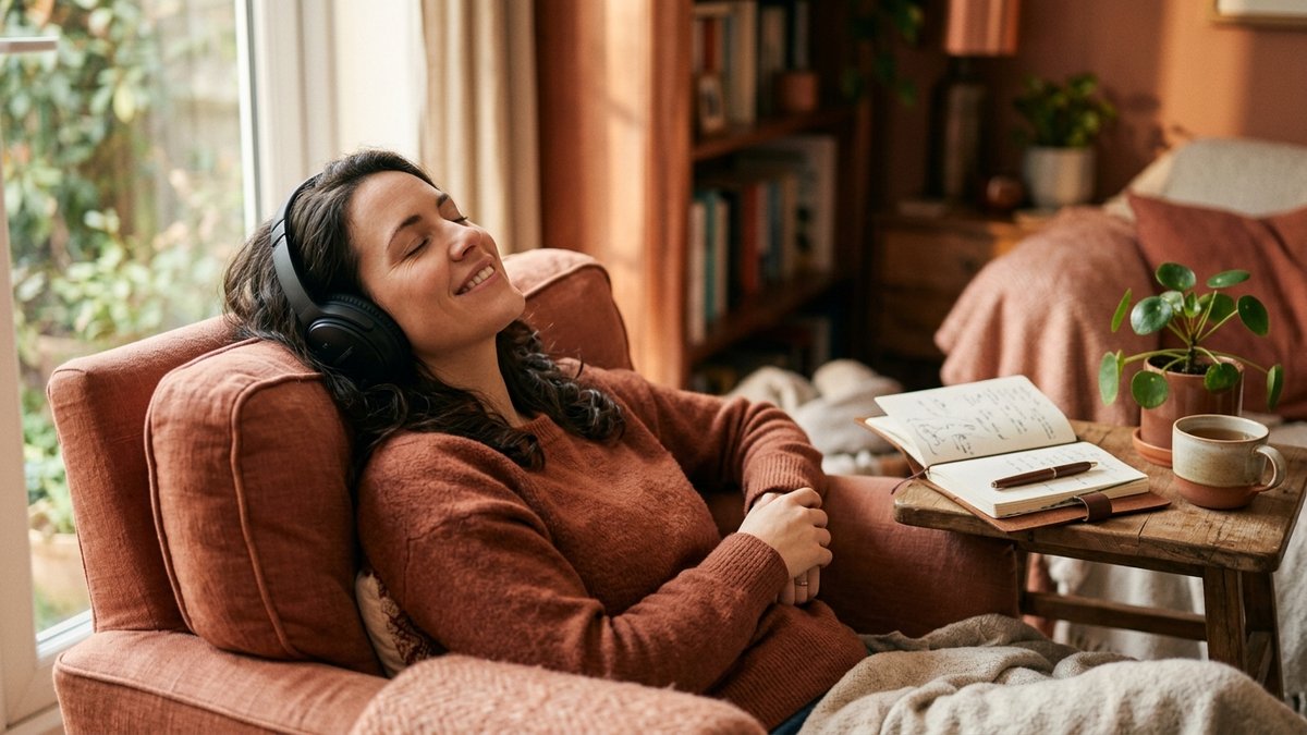 5 Minuten Mutmacher, kurze Pause mit Musik zum Stimmung heben